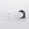 30ML 50ML/1.69 1 Oz Flaconi deodoranti roll-on in vetro trasparente riutilizzabili Contenitori per bottiglie a rulli massaggianti riutilizzabili a prova di perdite con sfera a rullo