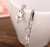 Semplice collana con ciondolo a forma di corona in zirconi cubici, lega d'argento, collane eleganti per matrimonio, regali di compleanno per gioielli di moda da donna