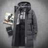 Fashion-New Mens Designer Piumino Cappotto invernale Giacche Uomo North Brand Blcack Grigio Uomo Outdoor Moda Con cappuccio Addensare Sezione lunga