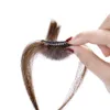 انفجارات الشعر البشرية مسطحة الانفجارات الهامش ترابط الشعر المصغرة انفجارات قطعة واحدة في الشعر bangs238z