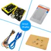 Freeshipping R 3 Breadboard Kit för utbildningsprojekt med DuPont Wire + LED + Motstånd + PDF