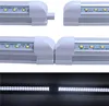 2700k Varma vita V-formade integrerade LED-rör 8FT 8 fot 72 tums BUBS LED T8 LED-rörljus Dubbel sidor belysning