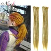 20inch Kanekalon Handmade Crochet Hair Omber Color Synthetic Handmade Dreadlocks Faux Locs Dreads 5 Root/Pack Free Shipping