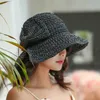 Summer Women Girls Straw Hat Lady 8 Colors Simple Bow Fisherman Hat Trip Crochet Sun Shade Cap Grass Braid Beach Hats M1396