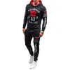 Zogaa 2018 Spring Men Track Takas Leisure Sportswear Man Sold Trailtsuits Marka Beyaz Siyah Fitness Seti İnce Çizgili Takip