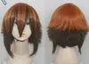 Hot Sell! Cos Animation Yu-Gi-Oh! GX Jaden Yuki 2-farbig ausflippend Cosplay wig