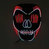 Maschere artistiche LED Light eagle ballerino testa di gatto moda maschera cool da The Purge Election Year Ottimo per Festival Cosplay Halloween Costume di Natale