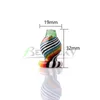 Beracky US Color Heady Smoking Carb Cap Fit Insert 19mmOD szklane czapki z bąbelkami do Quartz Banger Electric Dab Oil Rig