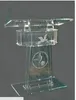 Transparent Lectern Classroom Lectern Podium Clear Acrylic Lectern Stand Modern Church Pulpit Clear Plastic Church Podium2933