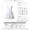 2019 Kvinnor Sexig Vneck Lace Summer Bandge Backless Short White Sundress Beach Dresses Sundress3097432