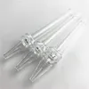 Quartz Mond Stuk Hoge Kwaliteit Roken Tool Filter Tips Collector Nail Straw Buis voor DAB Rigs Glaswaterleidingen