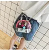 7Styles Enfants Transparent Sac À Bandoulière Bonbons Couleur PVC Sacs À Main Mode Bébé Filles Mini Priness Sacs À Main Snacks PU Coin Sacs GGA3543-2