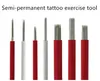 500 sztuk Microblading Igły Stały Makijaż Tatuaż Manual Brwi Pen Igle 3 5 17 19 21 Pin Round Shader Blades