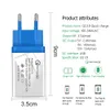 Ładowarka USB QC 3.0 Szybka ładowacz ładowarka USB 3.1A Home Szybkie ładowanie Samsung S20 S10 Huawei Xiaomi