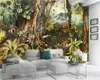 3d tapety ściany Promocja piękny las deszczowy Dostosuj swoją ulubioną tapetę Dekoracji Premium