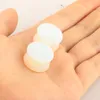 Clear Opalite stone Ear Plugs and Tunnels Double Flared Earring Stretcher Expander Piercing Body Jewelry 100pcs 512mm8248133