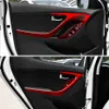 Hyundai Elantra MD 2012-2016 Self Adhesive Car Stickers 3D 5D Carbon Fiber Vinyl Car Stickers and Decals Car Styling Accessori207o