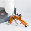 Pistolet pulvérisateur HVLP HD-2, alimentation par gravité pour toutes les couches de finition et retouches de peinture automobile, avec tasse de peinture en plastique de 600cc, 244Y