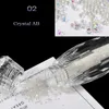 NA062 50pcs Crystal Shiny 3D Nail Art Rhinestones Mixed Designs Horse Eye/Waterdrop/Heart/Diamond Shape DIY Decor Charms elf ball