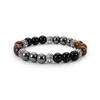 Tiger Eye Stone Stone Beded Bered Women Women Mens Proclets Bracelets Will Modelry Will and Sandy