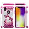 Bling Diamond Hybrid Owl Mandala Flower Butterfly Custodia rigida in TPU per PC per iPhone 11 Pro XR XS Max X 8 Plus Galaxy S10E Note 10 Plus Cover