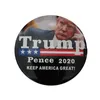 Hot Sales Metal Badge Trump 2020 Enamel Pins America VD Republikanska Kampanj Politiska Brosch Coat Smycken Broscher Trump Mynt