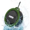 C6 Bluetooth haut-parleur étanche grande ventouse anti-poussière stéréo Sports de plein air Portable Mini Subwoofer + boîte de vente au détail exquise