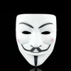 Máscara de fiesta de Halloween V para máscara de Vendetta Máscara de cara completa Accesorio de fiesta de disfraces para adultos envío gratis