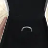 판도라 하트 서명 CZ 다이아몬드 반지에 대한 925 스털링 실버 밴드 반지 원래 상자 여성 남성 크리스마스 선물 세트