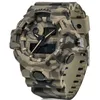 Smael Brand Fashion Camouflage Military Digital Quartz Watch Men Waterproof Thock Autdoor Sports WatchesメンズRelogio Masculino Y1287S