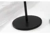 Modern Style Gold with Black Metal Candle Holders Wedding Centerpiece Decoration Bar Party Home Decor Candlestick209a