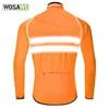 Wosawe A Mountain Country Highway Run Ride Good Clothes Long Sleeve Jacket Jacket Reflect Light Defence Water Splashing Go Fishing Serve