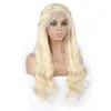 Ishow 13*1 Transparent Lace Front Wig Brazilian Body Wave Blonde Color 613 Human Hair Wigs Peruvian Straight for Women All Ages 8-26inch