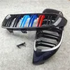 Gloss Black M Color Mesh Grille для BMW 4 Series F32 F33 F36 F80 F82 F83 ABS 2 Line Car Front Grill 2013-In217f