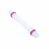 Plastic White Non-stick Fondant Rolling Pin Non-stick Glide Cake Dough Roller Decorating Cake Backing Roller yq00423