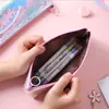 Niedliche Kawaii-Studentenmädchen-Aufbewahrungstasche, Geschenk, Schule, kleines Gänseblümchen, Estuches, Federmäppchen, Box, Schulbedarf, Schreibwaren, Federmäppchen