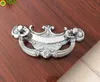 Silver Chrome Drop Drop Dresser Handles / Cottage Klichen Gabinete Puxadores Handles Botões Furniture Hardware 64mm