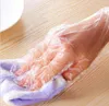 100Pcs/Bag Plastic Disposable Gloves Protective Food Prep Gloves for Kitchen Cooking