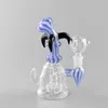 Mini quemador de aceite de vidrio Bong de agua para plataformas de dab Bongs Pipa de narguile Fumar quemador de aceite pipa de agua quemador de aceite burbujeador