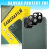 Camera Lens para o iPhone 11 Pro Tela Max Protector aro de metal Camera vidro temperado anti-risco Voltar Película para iPhone 11 PRO com caixa