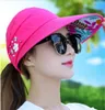 12 Style damskie letnie kapelusze składane słoneczne czapkę ochronę UV VISOR FLOPPY CAP CAP HAT Outdoor DC365