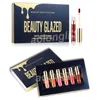 Nieuwe verjaardag lippenstift 6 kleuren set lip glanst schoonheid glazen matte vloeibare lipsticks make-up verjaardag limited edition kit lip cosmetica gratis DHL