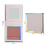 Professional No Label Makeup Face Cheek blusher Individual 4 colors single blusher palette Make up cosmetics blush Waterproof blush Blusher