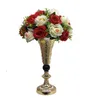 Metalen vazen ​​Bloempot Bruiloft Centerpieces Event Bloemen Road Lead Party Thuis Tafeldecoratie