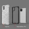 Shockproof Armor Cell Phone Cases for iPhone13 13Mini 13Pro 12Pro 11 Pro X XR XS Max 7 8Plus Honeycomb Back Cover