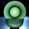 Zuppiera da tè Gaiwan in ceramica con coperchio Bollitore bello e facile Ciotole da tè Lotus dipinte a mano