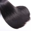 Норка Бразильской прямого человеческих волос 3 Связка предложение Body Wave Raw Virgin Индийского Наращивание волосы перуанских человеческие волосы Связка малазийского Плетение