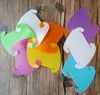 Kleine Größe 25 cm Dia Ganzes IQ -Puzzle -Lampe -IQ -Puzzleuchten mittelgroße 300pcs pro Los 12 Farben für Choice8729778