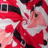 Kadınlar 4XL 5XL Büyük Elbise Rahat Baskılı Karikatür Noel Sonbahar Kış Uzun Kollu A -Line Artı Boyutu Giyim