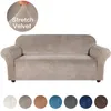 High Grade Velvet Stretch Sofa Cover for Living Room Couch Slipcover Furniture Protector Case Sofa Cover Elastic 1/2/3/4 Seater